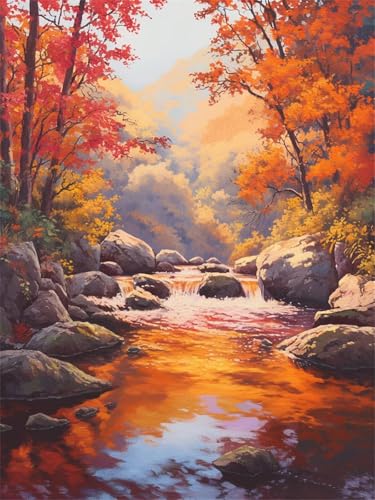 Wald Diamond Painting Erwachsene 30x50cm Diamond Painting Klein Bastelset Kinder ab 8 jahre Diamant Malerei Fluss Diamanten Malen Nach Zahlen Crystal Cross Stickerei Malerei Kits für Geschenke z64-t Wald Diamond Painting Erwachsene 30x50cm Diamond Painting Klein Bastelset Kinder ab 8 jahre Diamant Malerei Fluss Diamanten Malen Nach Zahlen Crystal Cross Stickerei Malerei Kits für Geschenke z64-t von Generic