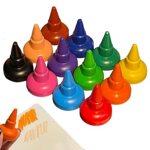 Waschbare Buntstifte für Kleinkinder, 12 Farben, sichere Malstifte für Mädchen, Kinder-Kunstbedarf, Malstift zum Malen, Illustrieren, Skizzieren Waschbare Buntstifte für Kleinkinder, 12 Farben, sichere Malstifte für Mädchen, Kinder-Kunstbedarf, Malstift zum Malen, Illustrieren, Skizzieren von Generic