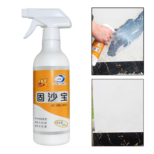 Wasserdichter Isolierdichtstoff - Wandschutz, Anti-Alkali-, Aushärtendes Trennmittel, Wasserdichter Dichtstoff, Transparenter Kleber, 500 ml Klar, Transparenter Kleber Sand Fixier- und Wandschut von Generic
