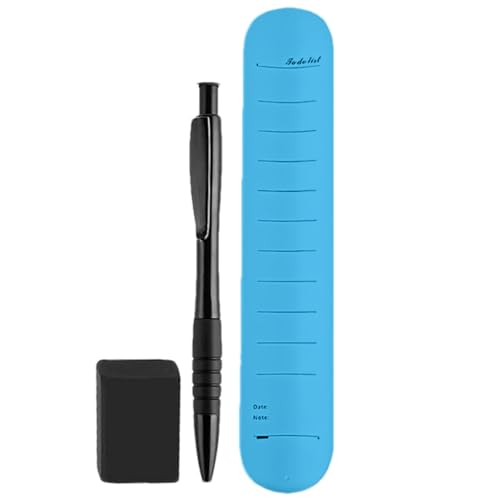 Wasserdichter Notizblock - beschreibbares Armband, wasserfestes Tagebuch, reißfester Notizblock | wiederverwendbares Silikonarmband, löschbarer Notizblock, To-Do-Liste, wiederverwendbares Armband von Generic