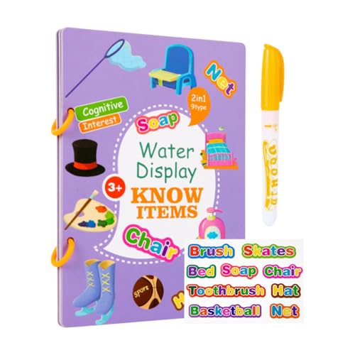 Wassermalbuch Kritzeleien auf Wasser,Malbuch mit Kritzeleien - Aktivitätsbücher für Kunstwerke für Kinder, wiederverwendbare Malaktivitäten mit Offenbarung Wassermalbuch Kritzeleien auf Wasser,Malbuch mit Kritzeleien - Aktivitätsbücher für Kunstwerke für Kinder, wiederverwendbare Malaktivitäten mit Offenbarung von Generic