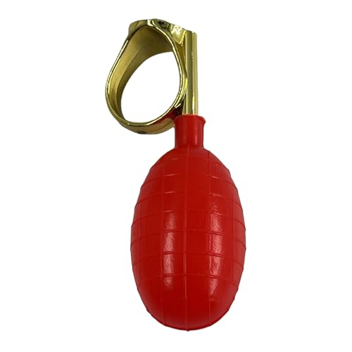 Wasserring-Spielzeug, Party-Streich, Scherzartikel, Scherzartikel, schönes Design, Halloween-Scherzspielzeug, kniffliges Spielzeug, Parodie, kniffliges Streichspielzeug Nby114 (Red, 2.7cmX7.3cm) von Generic