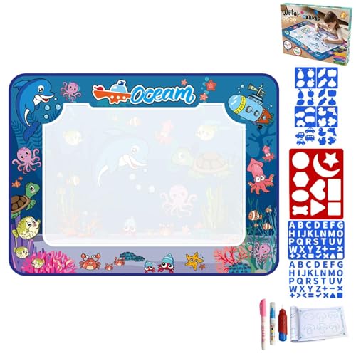 Water Doodling Metera – Spielzeugtafel Kritzelei Schreiben – Kindermalfarbe für Kinder, waschbar, Mädchen, Familie, Freunde Water Doodling Metera – Spielzeugtafel Kritzelei Schreiben – Kindermalfarbe für Kinder, waschbar, Mädchen, Familie, Freunde von Generic
