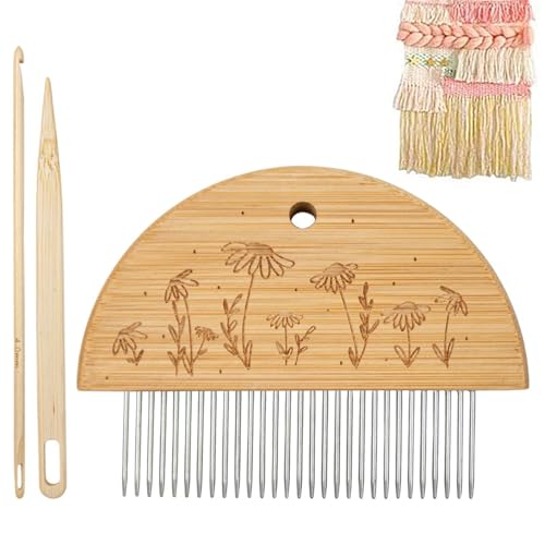 Webstuhl-Set – Holzwebstuhl für mehrere Bastelarbeiten, Webstuhl für Wandbehänge, Kettrahmen, Webstuhl, pädagogisches Webstuhl, kreative Webkunst für Kinder, pr Webstuhl-Set – Holzwebstuhl für mehrere Bastelarbeiten, Webstuhl für Wandbehänge, Kettrahmen, Webstuhl, pädagogisches Webstuhl, kreative Webkunst für Kinder, pr von Generic