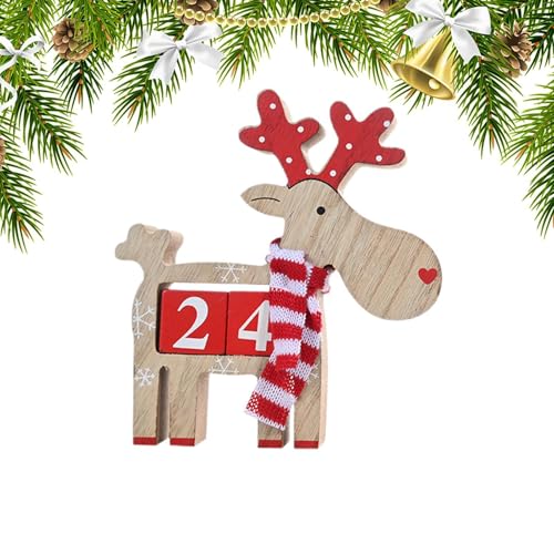 Weihnachts-Countdown-Blöcke – Weihnachts-Countdown-Blöcke aus Holz – Countdown-Blöcke aus Harz für Zuhause, Tisch, Kamin, Fensterbank Weihnachts-Countdown-Blöcke – Weihnachts-Countdown-Blöcke aus Holz – Countdown-Blöcke aus Harz für Zuhause, Tisch, Kamin, Fensterbank von Generic