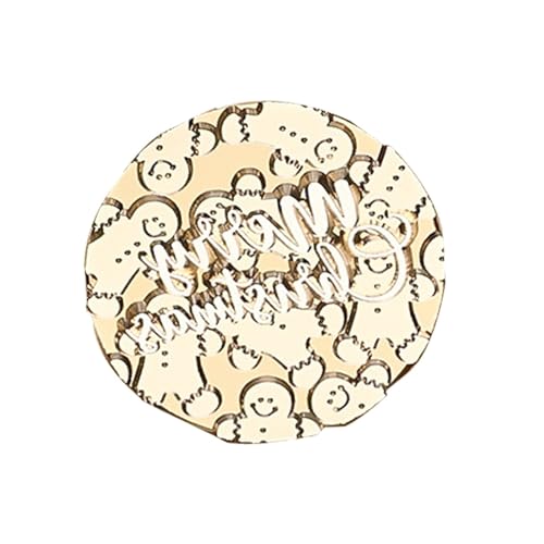Weihnachts-Siegelwachsstempel - Kwachs-Kupfer-Siegelstempel, Upfer-Umschlagstempel-Siegelwachs-Set | Weihnachts-Siegel-Stempelköpfe Aus Messing Für Weihnachtskarte, Geschenkpapier, Hochzeitsfeier Weihnachts-Siegelwachsstempel - Kwachs-Kupfer-Siegelstempel, Upfer-Umschlagstempel-Siegelwachs-Set | Weihnachts-Siegel-Stempelköpfe Aus Messing Für Weihnachtskarte, Geschenkpapier, Hochzeitsfeier von Generic