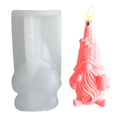 Weihnachts-Zwergform – Zwergkerzenform | Silikonform Weihnachtsmann ohne Gesicht für Schokolade, Epoxidharz-Formen zur Herstellung von Kerzen, Seife, Gipsgelee, Handbuch Weihnachts-Zwergform – Zwergkerzenform | Silikonform Weihnachtsmann ohne Gesicht für Schokolade, Epoxidharz-Formen zur Herstellung von Kerzen, Seife, Gipsgelee, Handbuch von Generic