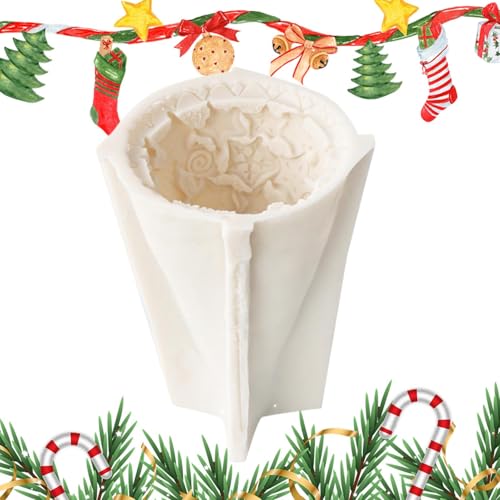 Weihnachtsbaum-Kerzenform, Tannenzapfen, Kerzenformen für Kerzenherstellung, Baumförmige Silikon-Epoxidharz-Form für Kerzen, Kunst, Handwerk, Kuchendekoration, Schokolade Weihnachtsbaum-Kerzenform, Tannenzapfen, Kerzenformen für Kerzenherstellung, Baumförmige Silikon-Epoxidharz-Form für Kerzen, Kunst, Handwerk, Kuchendekoration, Schokolade von Generic
