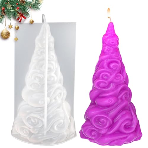 Weihnachtsbaumkerzenformen aus Silikon, Kerzenform für Weihnachtsbaum, Silikon-Epoxidharzform, Kerzenherstellung, Weihnachtsdekoration, Gießform Weihnachtsbaumkerzenformen aus Silikon, Kerzenform für Weihnachtsbaum, Silikon-Epoxidharzform, Kerzenherstellung, Weihnachtsdekoration, Gießform von Generic
