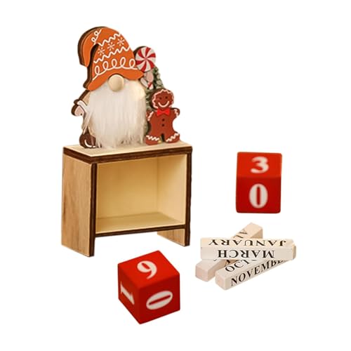 Weihnachtsblockkalender - Kleine Holz Adventskalenderblöcke, Countdown zu Weihnachtsblöcken | Dekorativer Countdown von Holzklötzen Mittelpunkt des Weihnachtstischs, Blockdesignkalender für Weihnachtsblockkalender - Kleine Holz Adventskalenderblöcke, Countdown zu Weihnachtsblöcken | Dekorativer Countdown von Holzklötzen Mittelpunkt des Weihnachtstischs, Blockdesignkalender für von Generic