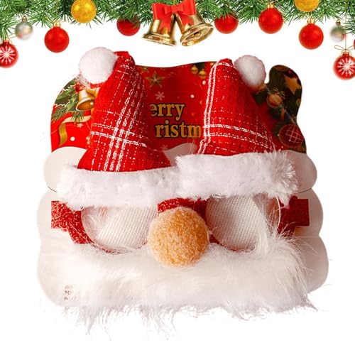 Weihnachtsbrille aus Plüschstoff, Leichte Kreative Weihnachtsbrille Cosplay Zubehör Weihnachtsdeko für Mädchen Kinder Weihnachtsbrille aus Plüschstoff, Leichte Kreative Weihnachtsbrille Cosplay Zubehör Weihnachtsdeko für Mädchen Kinder von Generic