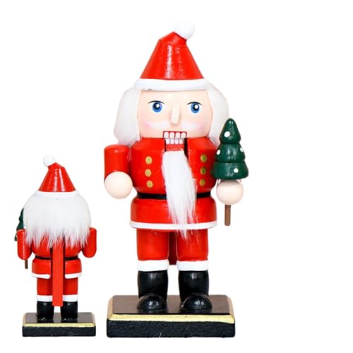 Weihnachtsfiguren,Holzfiguren Nussknacker Weihnachtsschmuck | Tischzentrum Kinder Zimmer Wohnzimmer Regal Mantel Schrank Esszimmer Weihnachtsfiguren,Holzfiguren Nussknacker Weihnachtsschmuck | Tischzentrum Kinder Zimmer Wohnzimmer Regal Mantel Schrank Esszimmer von Generic