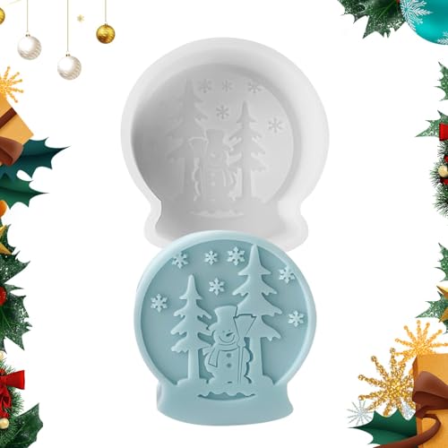 Weihnachtskerzenformen, Weihnachtskerzenformen für Kerzen, Zementformen zum Gießen, Epoxidharz Gießform, Zementform in Weihnachtskugelform für die Kerzenherstellung Weihnachtskerzenformen, Weihnachtskerzenformen für Kerzen, Zementformen zum Gießen, Epoxidharz Gießform, Zementform in Weihnachtskugelform für die Kerzenherstellung von Generic