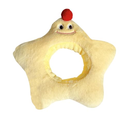 Weihnachtspuppen-Kleidung - 16 cm Plüschpuppen-Kleidung, Apfelstern- -Anhänger | Weiche Anime-inspirierte Puppen-Kostüme, festliche Kleidung für Kinderpuppen, MO-Designs von Generic