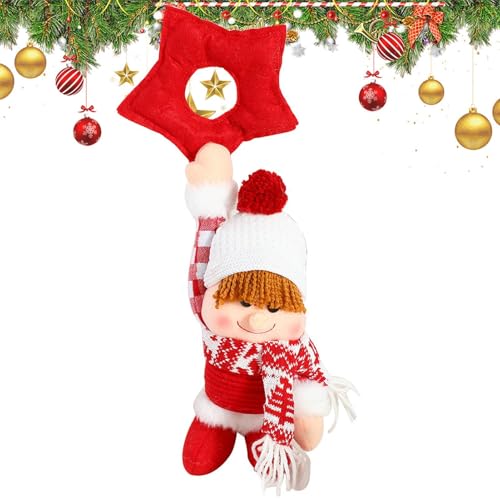 Weihnachtspuppen für Mädchen, dekorative Weihnachtspuppen – Puppe für – entzückende Weihnachtspuppen, Figuren, Weihnachtsschmuck, Dekoration für und Mädchen von Generic