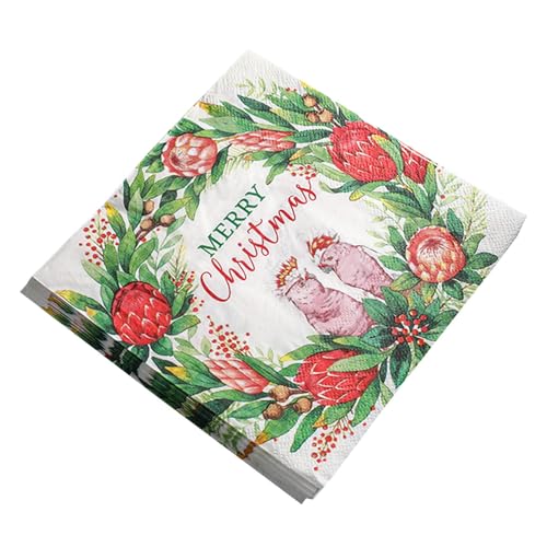 Weihnachtsservietten - Partyservietten, Servietten zum Thema Weihnachten | Cocktailservietten Weihnachten, festliche Handtücher, Partyservietten zum Thema Weihnachten, Papierservietten d Weihnachtsservietten - Partyservietten, Servietten zum Thema Weihnachten | Cocktailservietten Weihnachten, festliche Handtücher, Partyservietten zum Thema Weihnachten, Papierservietten d von Generic