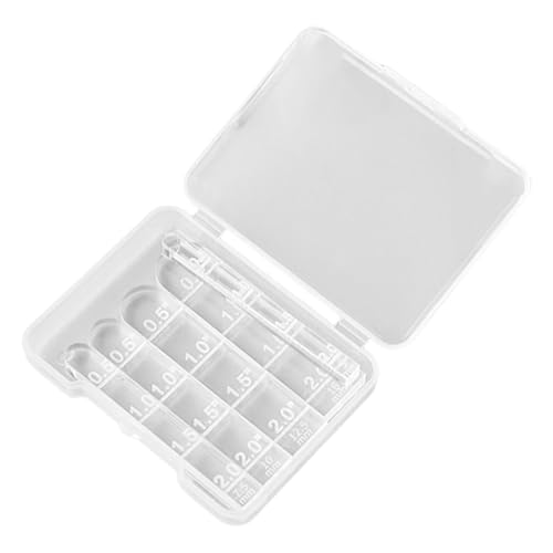 Werkzeuge für Keramik - Modellierwalze Ton - Acryllineal 5 Stück zum Modellieren Schneiden Skulptur Knetmasse Erwachsene und Kinder von Generic