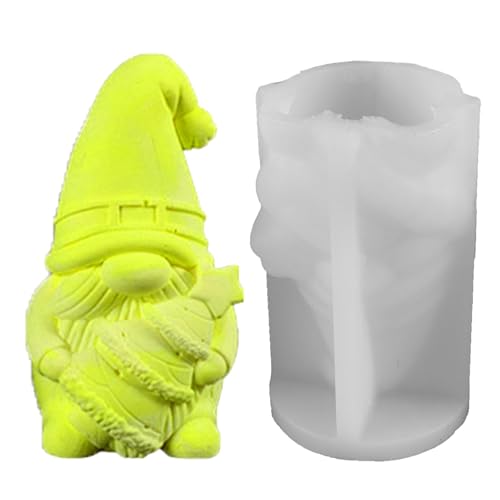Wichtelformen, Gnom-Silikonform | Kerzenform Gießform aus Silikonharz, flexible Form für Heimdekorationen, Wichtelskulptur für Ostern, Ringra Wichtelformen, Gnom-Silikonform | Kerzenform Gießform aus Silikonharz, flexible Form für Heimdekorationen, Wichtelskulptur für Ostern, Ringra von Generic