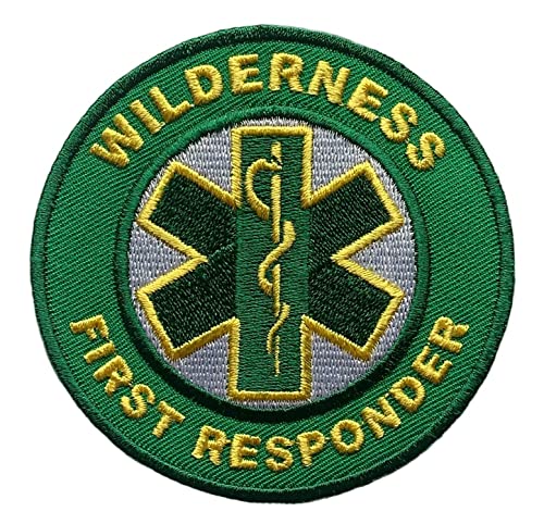 Wilderness First Responder Patch (7,6 cm) bestickt zum Aufbügeln / Aufnähen, für Jacke, Tasche, Rucksack von Generic