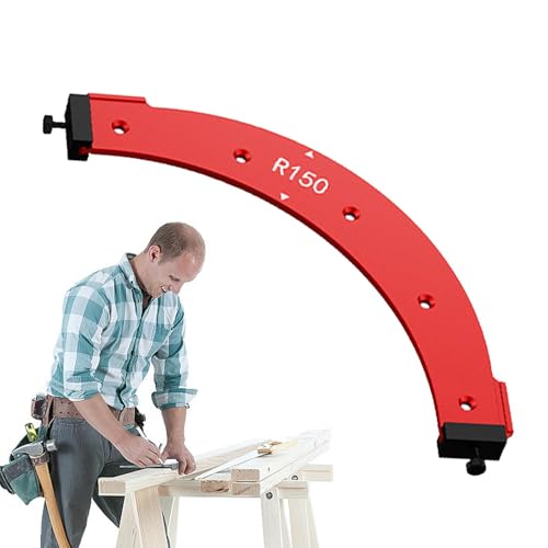 Winkelradius-Frässchablone, robuste Fräsvorlagen Routerleitfaden - Effiziente Routing-Vorlage mit hoher Präzision für Holzbearbeitungsliebhaber Winkelradius-Frässchablone, robuste Fräsvorlagen Routerleitfaden - Effiziente Routing-Vorlage mit hoher Präzision für Holzbearbeitungsliebhaber von Generic