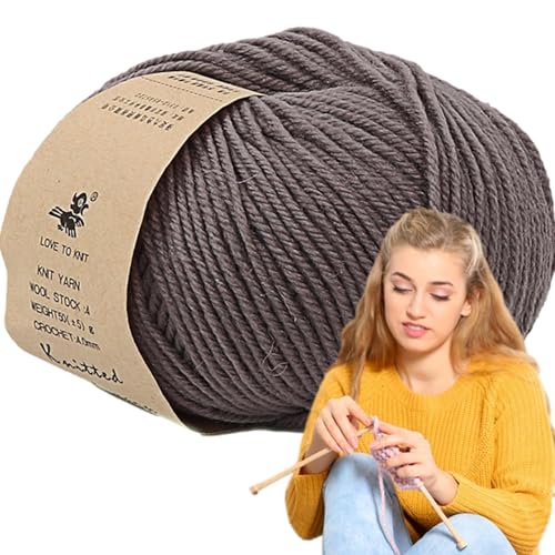 Wolle Strickgarn, Weiches Garn zum Handstricken und Häkeln, Hautfreundliches Heimstricken Wollgarn für Frauen, Mädchen, Freundin, Ehefrau, Schwester Wolle Strickgarn, Weiches Garn zum Handstricken und Häkeln, Hautfreundliches Heimstricken Wollgarn für Frauen, Mädchen, Freundin, Ehefrau, Schwester von Generic