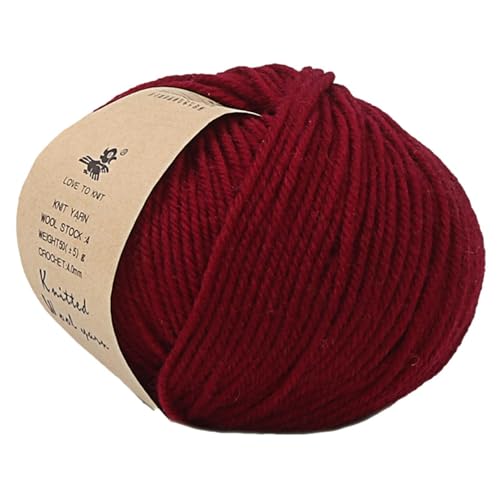 Wollgarn zum Stricken | Weiches Garn zum Handstricken und Häkeln - Hautfreundliches Heimstrickgarn für Frauen, Mädchen, Freundin, Ehefrau, Schwester Wollgarn zum Stricken | Weiches Garn zum Handstricken und Häkeln - Hautfreundliches Heimstrickgarn für Frauen, Mädchen, Freundin, Ehefrau, Schwester von Generic