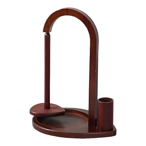 Wool Jeanie Magnetischer Garnhalter, magnetischer Garnhalter aus Holz – Garnhäkel-Holzspender, rutschfester Garnhalter mit Aufbewahrungsregal zum Stricken, Häkeln, Spinnfaden, Garnknäuel Wool Jeanie Magnetischer Garnhalter, magnetischer Garnhalter aus Holz – Garnhäkel-Holzspender, rutschfester Garnhalter mit Aufbewahrungsregal zum Stricken, Häkeln, Spinnfaden, Garnknäuel von Generic