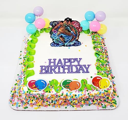 Ying Yang Fire and Ice Drache Themed Birthday Cake Topper Set Ying Yang Fire and Ice Drache Themed Birthday Cake Topper Set von Generic