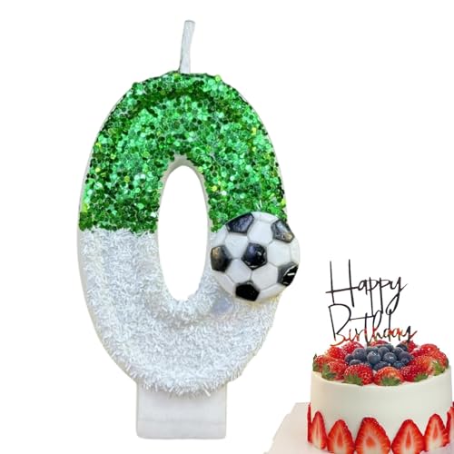 Zahlenkerzen für Kuchen - Zahlenkerzen auf der Tortendekoration, Glitzer Kerzen Dekoration für Fußball | Kreative Kuchendekoration für Geburtstag Jahrestag von Müttern Zahlenkerzen für Kuchen - Zahlenkerzen auf der Tortendekoration, Glitzer Kerzen Dekoration für Fußball | Kreative Kuchendekoration für Geburtstag Jahrestag von Müttern von Generic