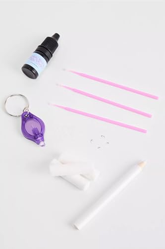 Zahnschmuck-Set mit Schmetterling und Herz, Professionelles Zahn-Kristall Befestigungskit (Multicolour) von Generic
