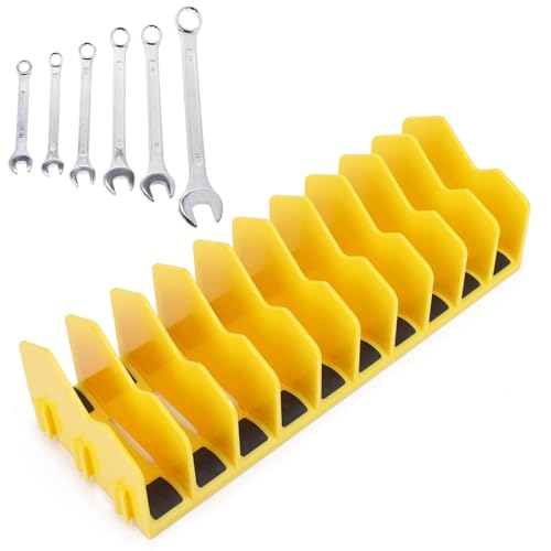 Zangenhalter für Schublade, Werkzeugkasten mit 10 Schlitzen, Organizer für Handwerkzeuge – Werkzeugkastenhalterung für Zangen, Hämmer, Handwerkzeuge Zangenhalter für Schublade, Werkzeugkasten mit 10 Schlitzen, Organizer für Handwerkzeuge – Werkzeugkastenhalterung für Zangen, Hämmer, Handwerkzeuge von Generic