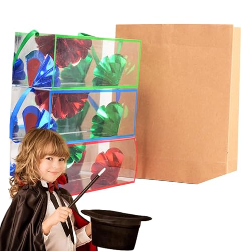 Zaubertricks für Kinder - Magier Türme, magisches Accessoires | Papiertüte erscheinen, Magic Tricks Street Comedy, Interactive Magic Kit für Anfänger und Prestitig -Fans Zaubertricks für Kinder - Magier Türme, magisches Accessoires | Papiertüte erscheinen, Magic Tricks Street Comedy, Interactive Magic Kit für Anfänger und Prestitig -Fans von Generic