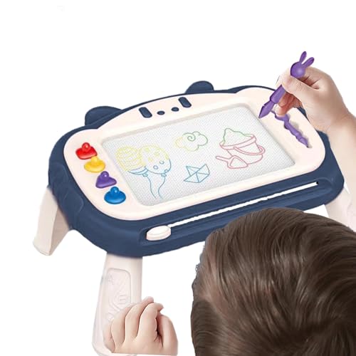 Zeichenbrett für Kleinkinder, Doodle Magnettafel | Magnetische Zeichenspielzeug Graffiti für Kleinkinder, 4 Farben Tafel - Kalligraphietafel für 1-3 Jahre, Gribouil Board Zeichenbrett für Kleinkinder, Doodle Magnettafel | Magnetische Zeichenspielzeug Graffiti für Kleinkinder, 4 Farben Tafel - Kalligraphietafel für 1-3 Jahre, Gribouil Board von Generic