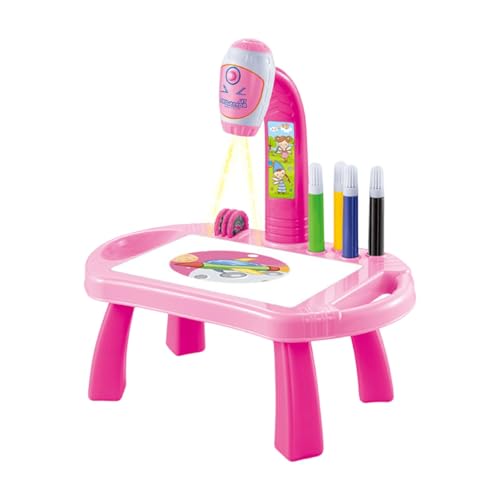 Zeichenprojektortisch für Jungen und Mädchen und Zeichenprojektorspielzeug mit Leichter Musik, intelligenter Projektortisch, löschbares Gekritzel-Zeichenbrett, Projektionsmalmaschine für (33x26cm) Zeichenprojektortisch für Jungen und Mädchen und Zeichenprojektorspielzeug mit Leichter Musik, intelligenter Projektortisch, löschbares Gekritzel-Zeichenbrett, Projektionsmalmaschine für (33x26cm) von Generic
