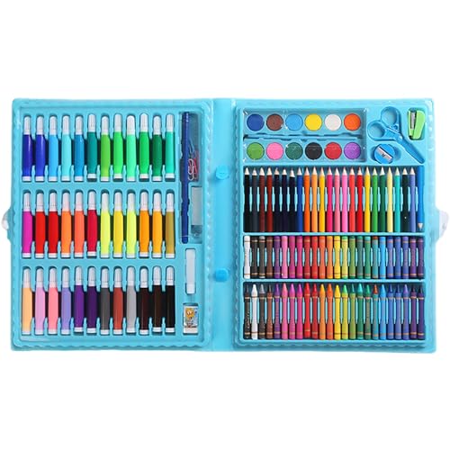 Zeichenstift-Set, Farbstift für Kinder - 150X Farbpinsel Stifte | Farbpinselstifte, Art Kit Zeichenbedarf, Professionelle Zeichenutensilien für Kinder, Zeichenklassenzimmer Zeichenstift-Set, Farbstift für Kinder - 150X Farbpinsel Stifte | Farbpinselstifte, Art Kit Zeichenbedarf, Professionelle Zeichenutensilien für Kinder, Zeichenklassenzimmer von Generic