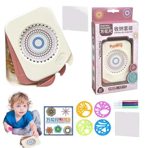 Zeichenwerkzeug mit geometrischem Lineal, gebogene Schablonen mit Lineal, künstlerisches Spielzeug zum Malen, kreatives geometrisches Lineal für Jungen und Mädchen Zeichenwerkzeug mit geometrischem Lineal, gebogene Schablonen mit Lineal, künstlerisches Spielzeug zum Malen, kreatives geometrisches Lineal für Jungen und Mädchen von Generic