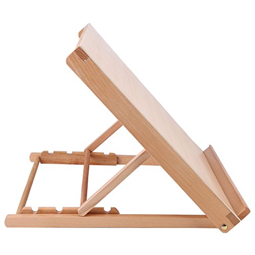 Zeichnungstisch, Einstellbare Holzscheibenscheibe Schreibtisch Zeichnenbrett Staffelei Zeichnungstisch, Einstellbare Holzscheibenscheibe Schreibtisch Zeichnenbrett Staffelei von Generic