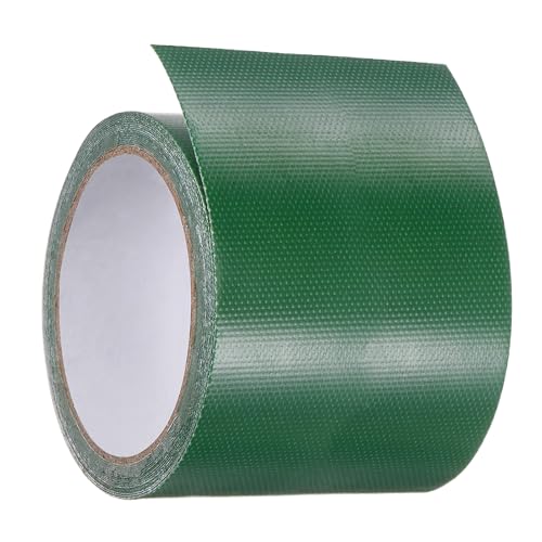 Zeltreparaturband - starker Kleberreparaturpatch für Campingzelte, Planen, Überdachungen | Nylon wasserdichtes Stoffband, wasserdichtes Zelt -Patch -Klebeband, Stoffrissfix, langlebige Reparatur von Z von Generic