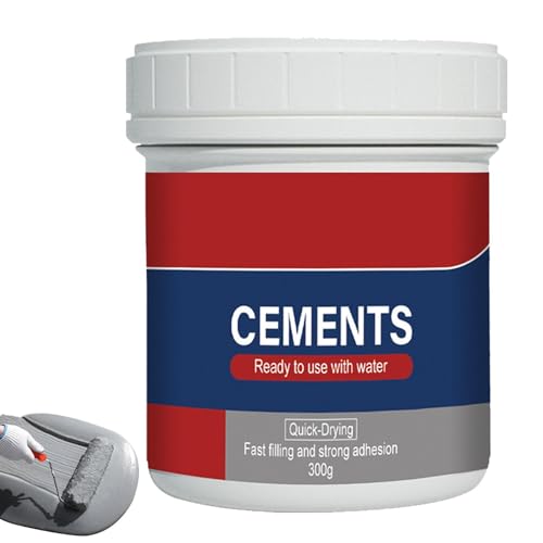 Zement-Patch-Beton-Reparatur – schnell trocknender Beton-Patch, wasserdichte Rissfüllung, vielseitiger Zementfüller und Versiegeler, dauerhafte Reparaturen, Reparaturzement von Generic