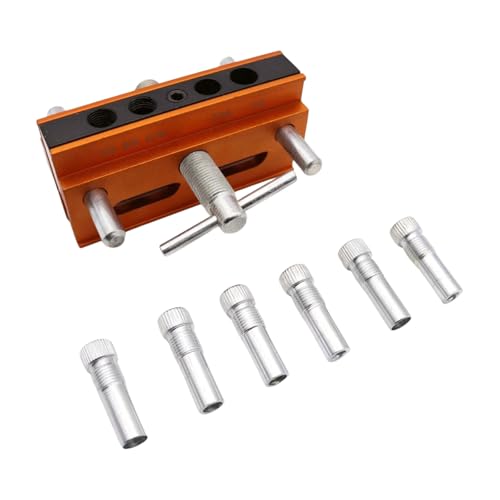 Zentrierdübellehren-Kits Bohrführungslehrenblock für gerade Löcher mit Bohrbuchsen Zentrierdübellehre Zentrierdübellehren-Kits Bohrführungslehrenblock für gerade Löcher mit Bohrbuchsen Zentrierdübellehre von Generic