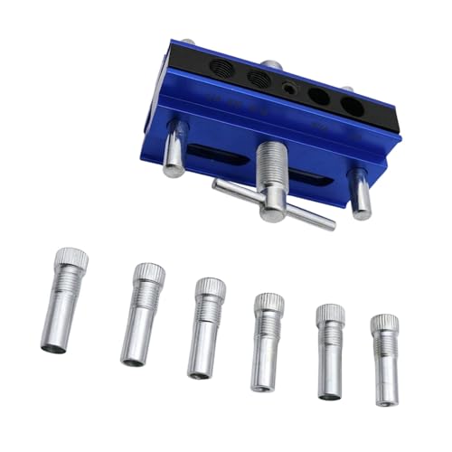 Zentrierdübellehren-Kits Bohrführungslehrenblock für gerade Löcher mit Bohrbuchsen Zentrierdübellehre Zentrierdübellehren-Kits Bohrführungslehrenblock für gerade Löcher mit Bohrbuchsen Zentrierdübellehre von Generic