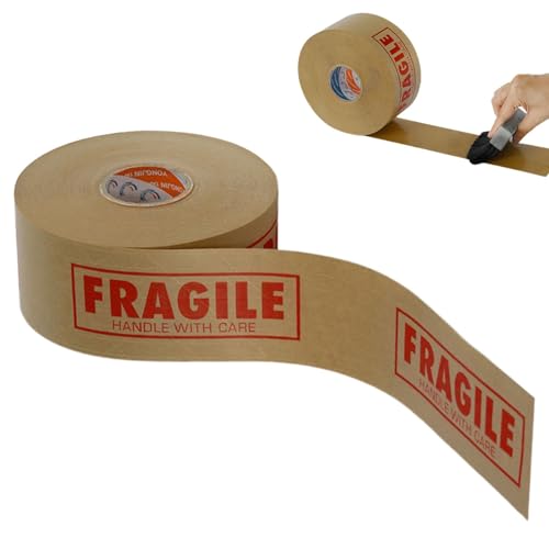 Zerbrechliches Klebeband, multifunktional, braunes Papierband für Verpackungsboxen, Band für Versand, Umzug, Versiegelung, Kennzeichnung von Generic