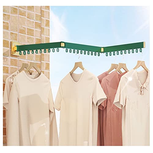 Zusammenklappbarer Wäscheständer für den Balkon, unsichtbarer Wäscheständer zum Aufhängen an der Wand, Wäscheständer für drinnen und draußen, Tragkraft 200 kg/C/Abschnitt 3B-Abschnitt 2 Zusammenklappbarer Wäscheständer für den Balkon, unsichtbarer Wäscheständer zum Aufhängen an der Wand, Wäscheständer für drinnen und draußen, Tragkraft 200 kg/C/Abschnitt 3B-Abschnitt 2 von Generic