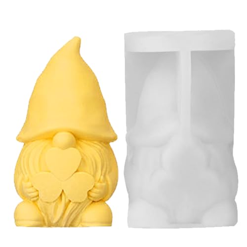 Zwergformen, Silikonform für Zwerge, Kerzenform, Gießform aus Silikonharz, flexibel und wiederverwendbar, für Heimdekoration für Weihnachten und Ostern Zwergformen, Silikonform für Zwerge, Kerzenform, Gießform aus Silikonharz, flexibel und wiederverwendbar, für Heimdekoration für Weihnachten und Ostern von Generic