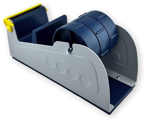 eosPAK ET-337 von Excell Multi-Track-Bandabroller, passend für 2,5 cm, 5,1 cm oder 7,6 cm breites Klebeband, 7,6 cm Kern, robuste Stahlbasis, rostfreie Klinge, industrieller Schneider eosPAK ET-337 von Excell Multi-Track-Bandabroller, passend für 2,5 cm, 5,1 cm oder 7,6 cm breites Klebeband, 7,6 cm Kern, robuste Stahlbasis, rostfreie Klinge, industrieller Schneider von Generic