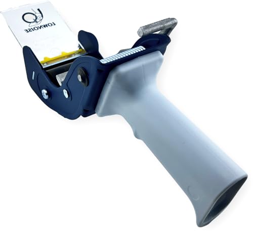eosPAK SNC-289 von Excell geräuscharmer Packbandabroller, passend für 5,1 cm breites Klebeband, 2,5 cm - 7,6 cm Kerndurchmesser, Geräuschreduzierung, Sicherheitsklingenabdeckung, Naturkautschukrolle von Generic