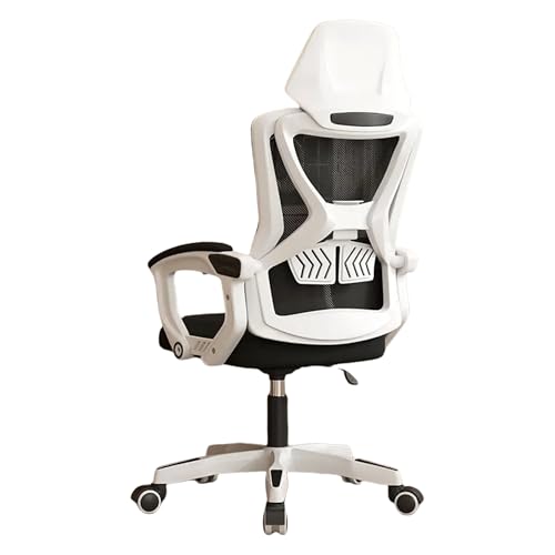 omischer Büro-Gaming-Schreibtischstuhl mit Verstellbarer, neigbarer, atmungsaktiver Netzstoff-Kopfstütze, bequemer Computerstuhl für Zuhause, Kleiner PC, Arbeitszimmer, Arbeit, Executive-Wohnzim von Generic