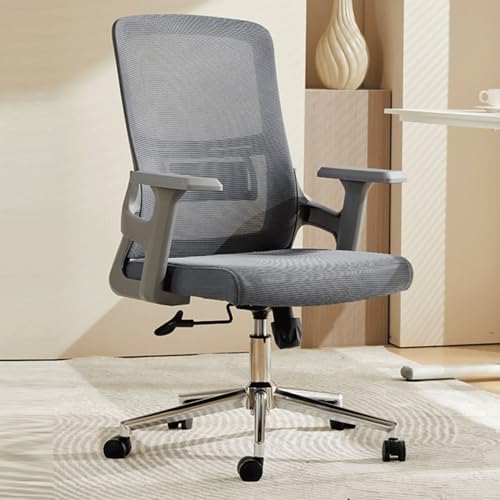 omischer Bürostuhl aus Netzstoff mit Verstellbarer Lordosenstütze und 360°-Drehung. Bequemer Computer-Schreibtischstuhl für Homeoffice, Arbeitszimmer, Gaming, Grün, höhenverstellbar. Ausgiebig g von Generic