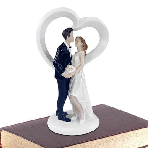 und Bräutigam Figuren - Hochzeitstorte Topper Ornamente aus Harz | Niedliche und Bräutigam Skulpturen für Esstischdekoration, Partybevorzugungen, Romantische Dekoration, cad und Bräutigam Figuren - Hochzeitstorte Topper Ornamente aus Harz | Niedliche und Bräutigam Skulpturen für Esstischdekoration, Partybevorzugungen, Romantische Dekoration, cad von Generic