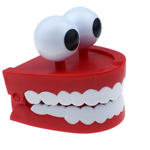 up Chomping Pinsel - schrulliges Zappelspielzeug mit urkomischer Bewegung | Klassisches Zähnespielzeug für Kinder und Erwachsene Tischdekoration, Stressabbaufunktion Fun Witzspielzeug für Versamm up Chomping Pinsel - schrulliges Zappelspielzeug mit urkomischer Bewegung | Klassisches Zähnespielzeug für Kinder und Erwachsene Tischdekoration, Stressabbaufunktion Fun Witzspielzeug für Versamm von Generic